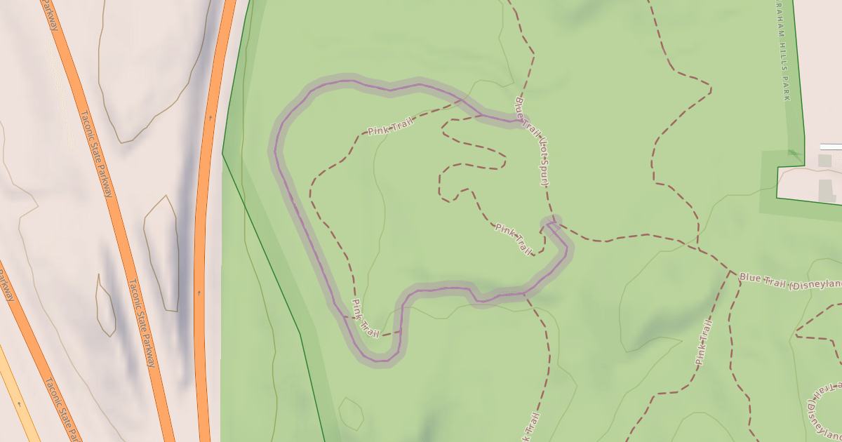 Map preview of Pink Trail