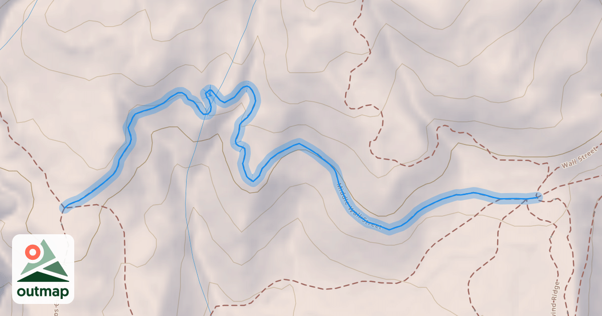 Map of Middle Wall Street