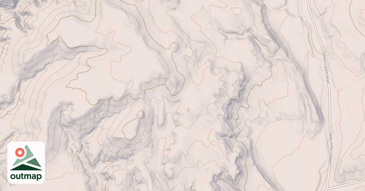Map of HIDDEN FLATS