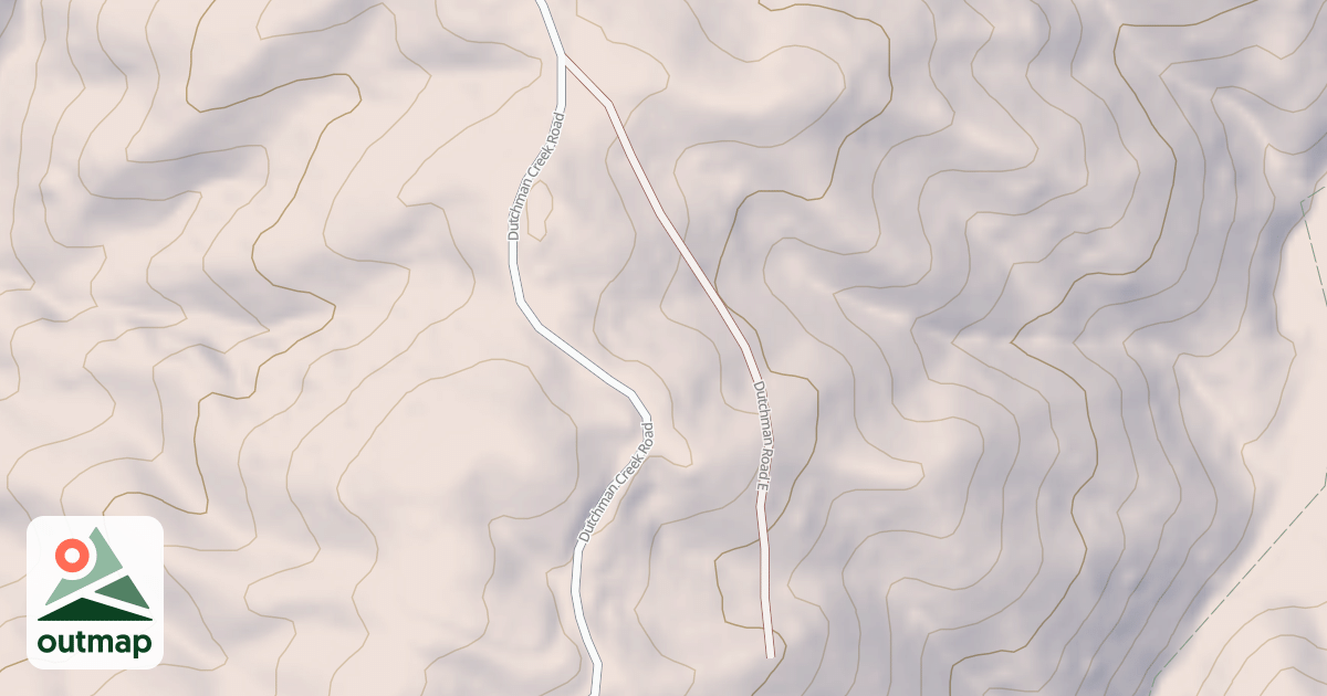 Map of DUTCHMAN E