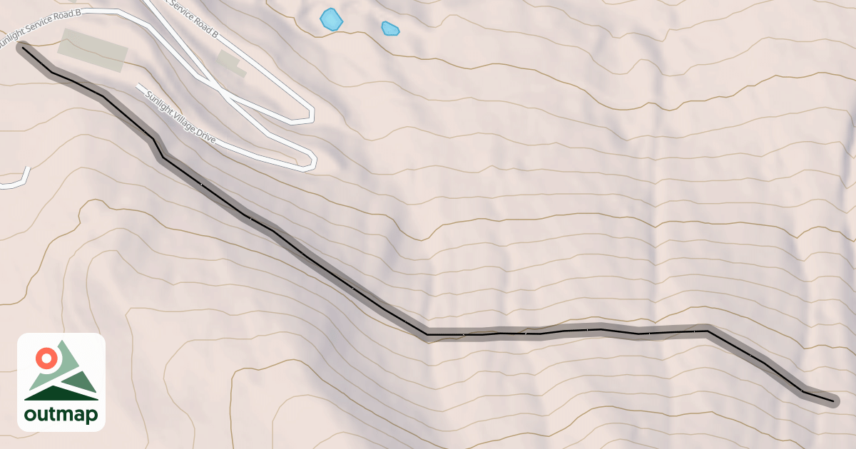 Map of Midland Traverse