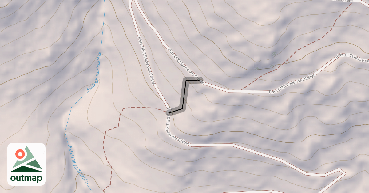 Map of DH super lavandou 3