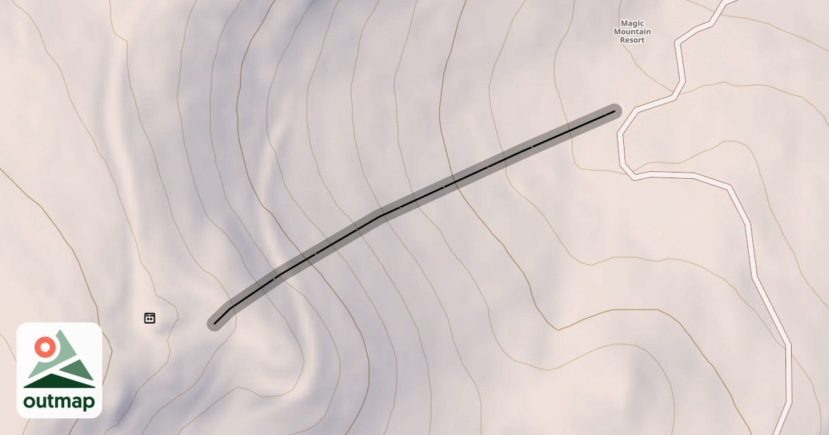 Map of Upper Liftline