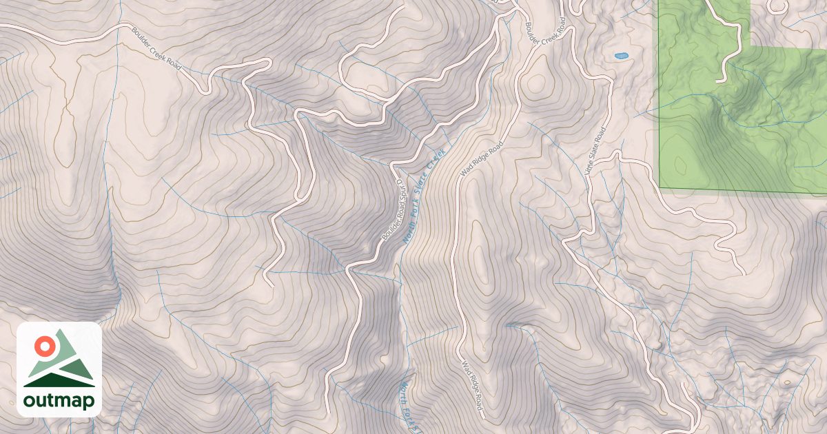 Map of BOULDER
