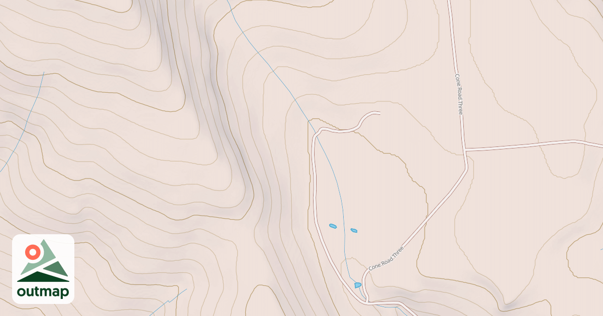 Map of ASPEN FLAT