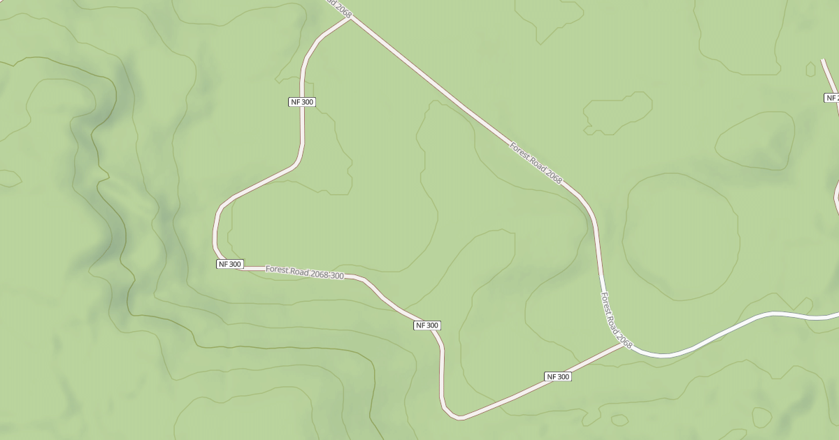 Map preview of USFS Motor Vehicle Use Map Roads {2C1BFB0F-B51A-4D81-A9E1-930959EC34BA}