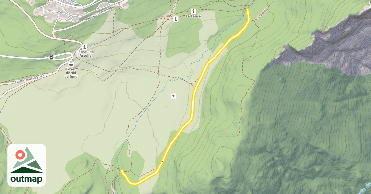 Map of Salinière et Lièvre