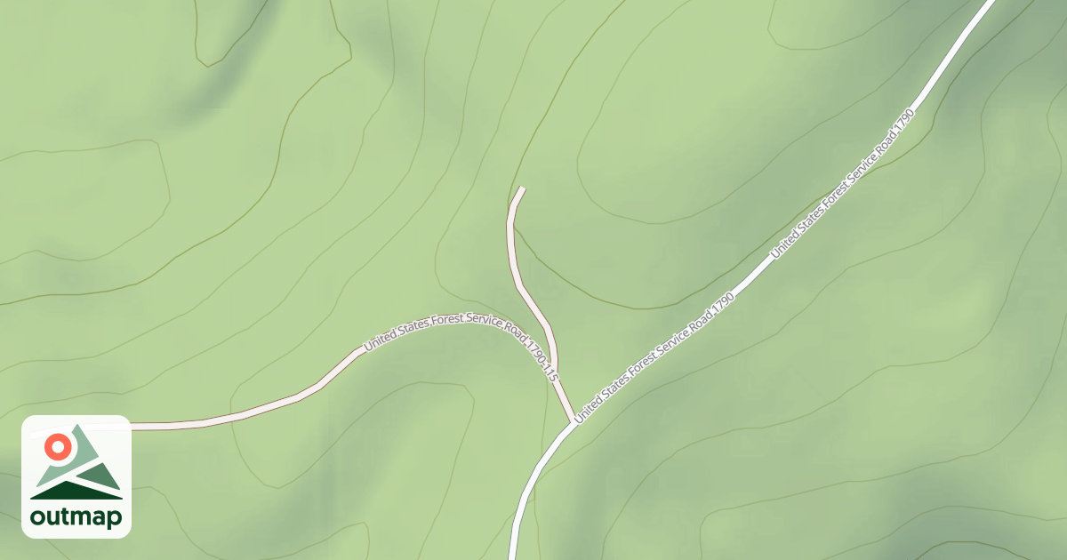 Map of USFS Motor Vehicle Use Map Roads {DC565D5C-CC8D-4D45-9379-35BD85BB1452}