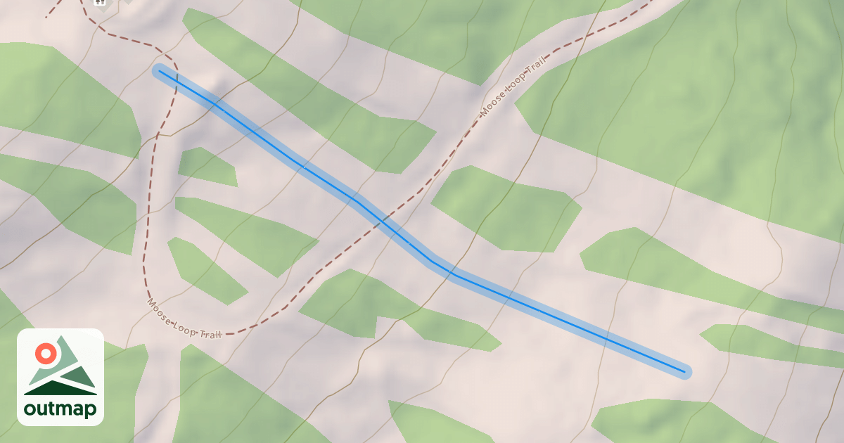 Map of Upper Bull Run