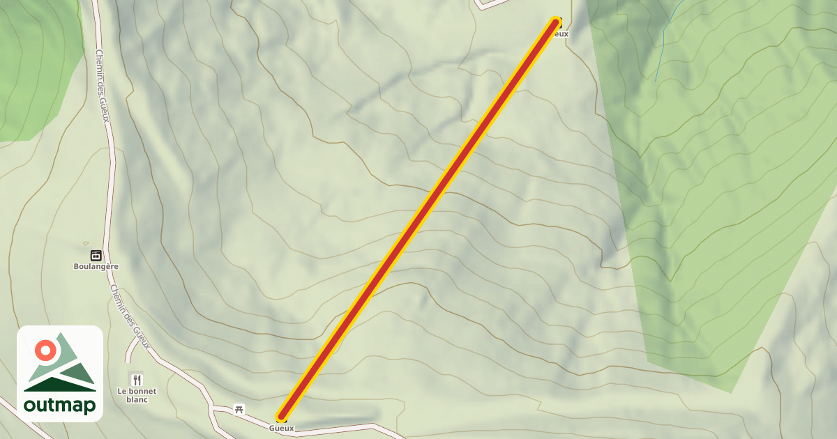 Map of Gueux