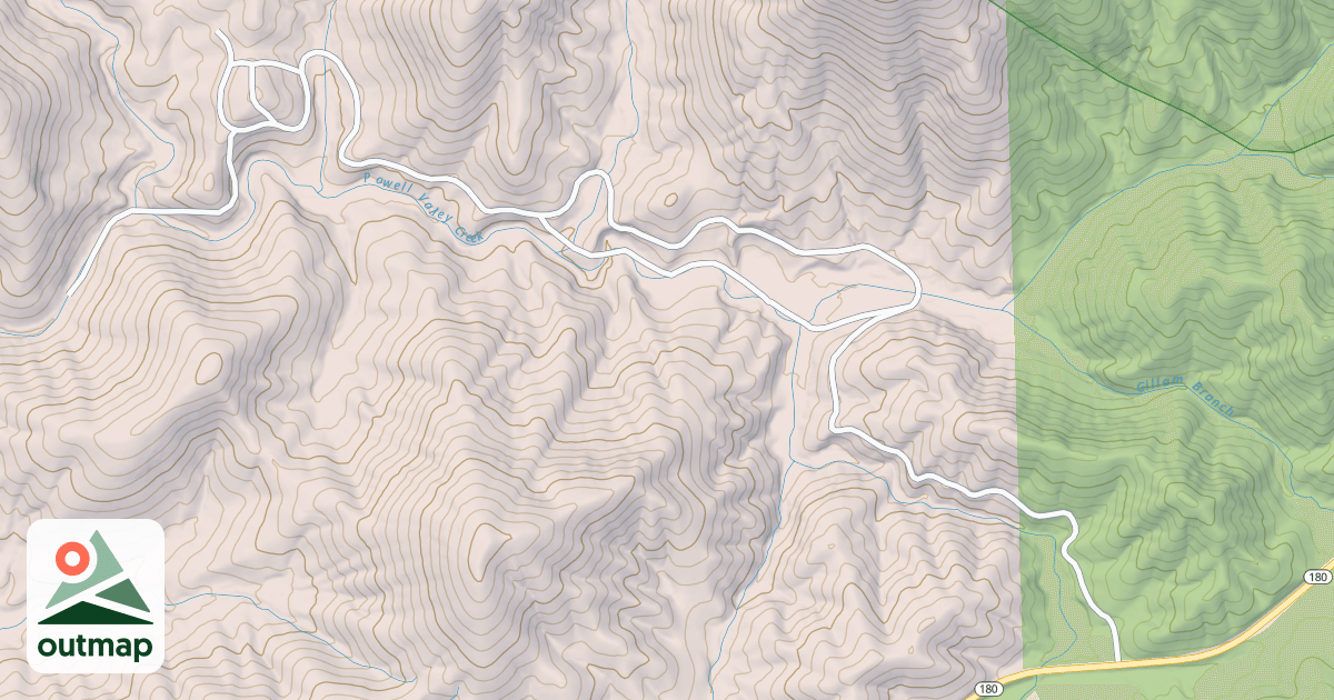 Map of BOB CREEK