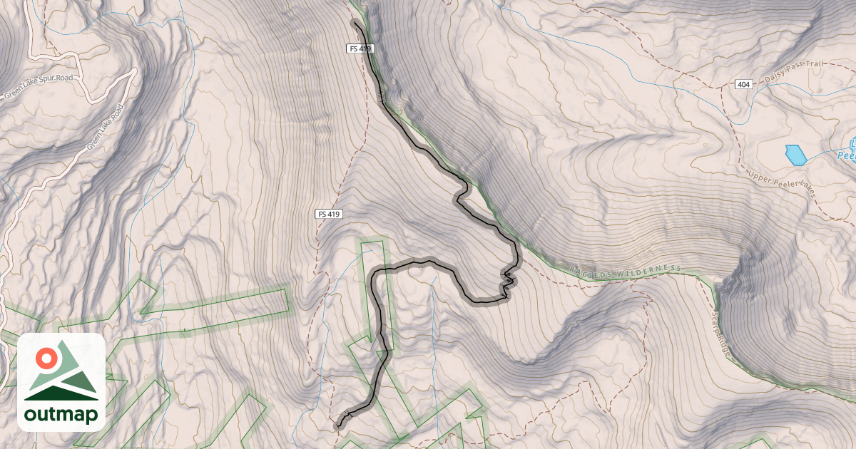 Map of 421