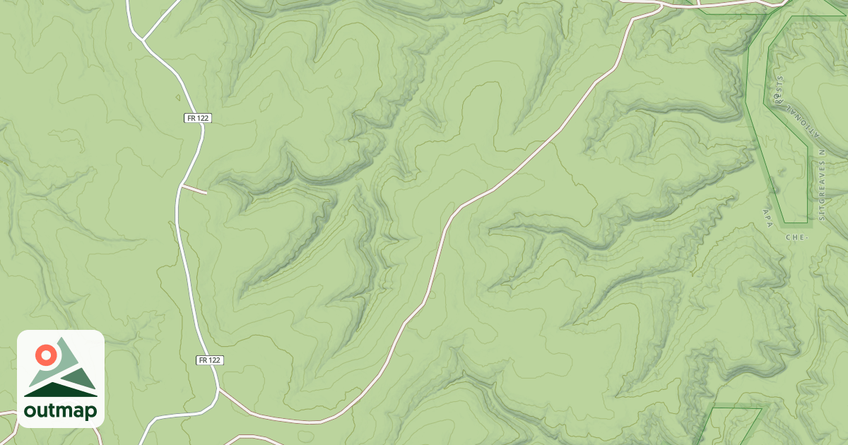 Map of LITTLE NELSON