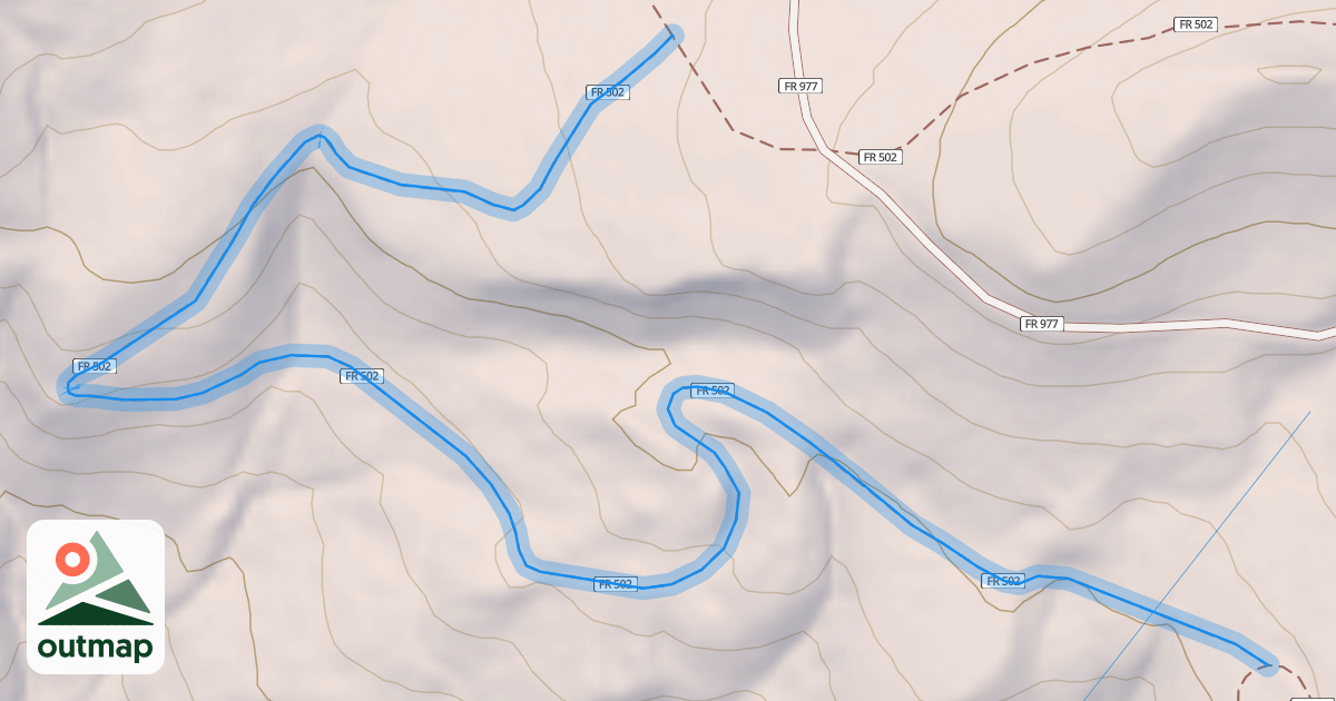 Map of Jackson Creek Trail