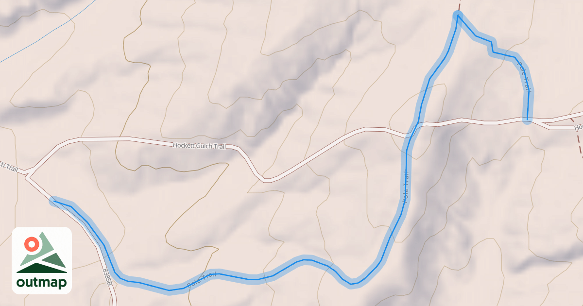 Map of Pole Trail