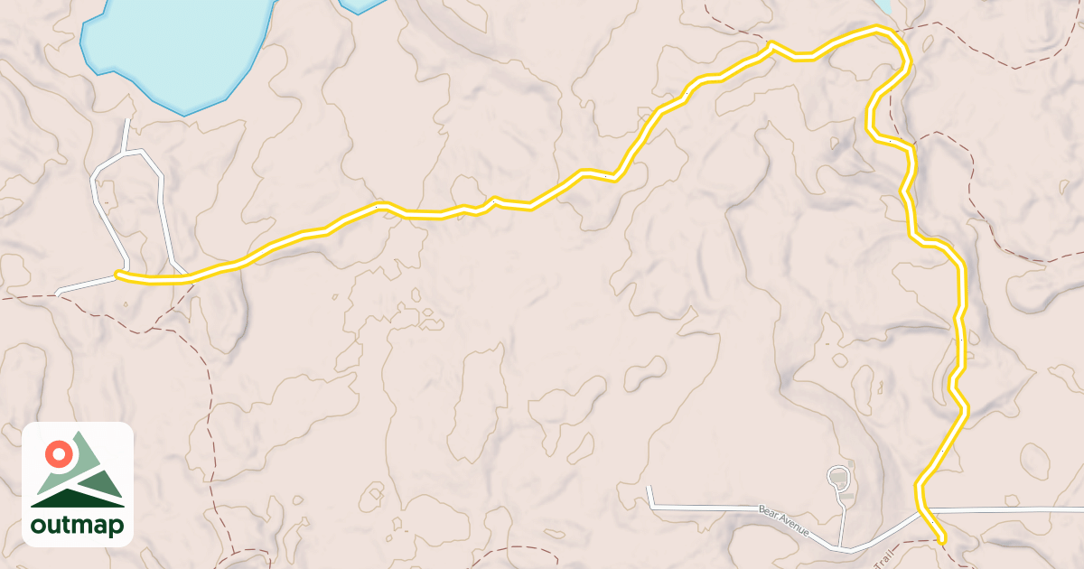 Map of Nordic Trail