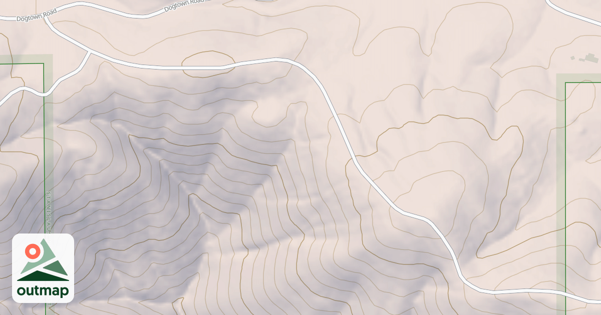 Map of BUCKHORN PK OHV-ATV