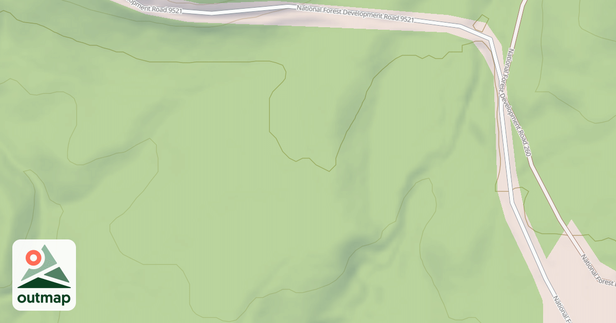 Map of USFS Motor Vehicle Use Map Roads {A1726099-5DEC-44F7-96BF-405B649811BD}