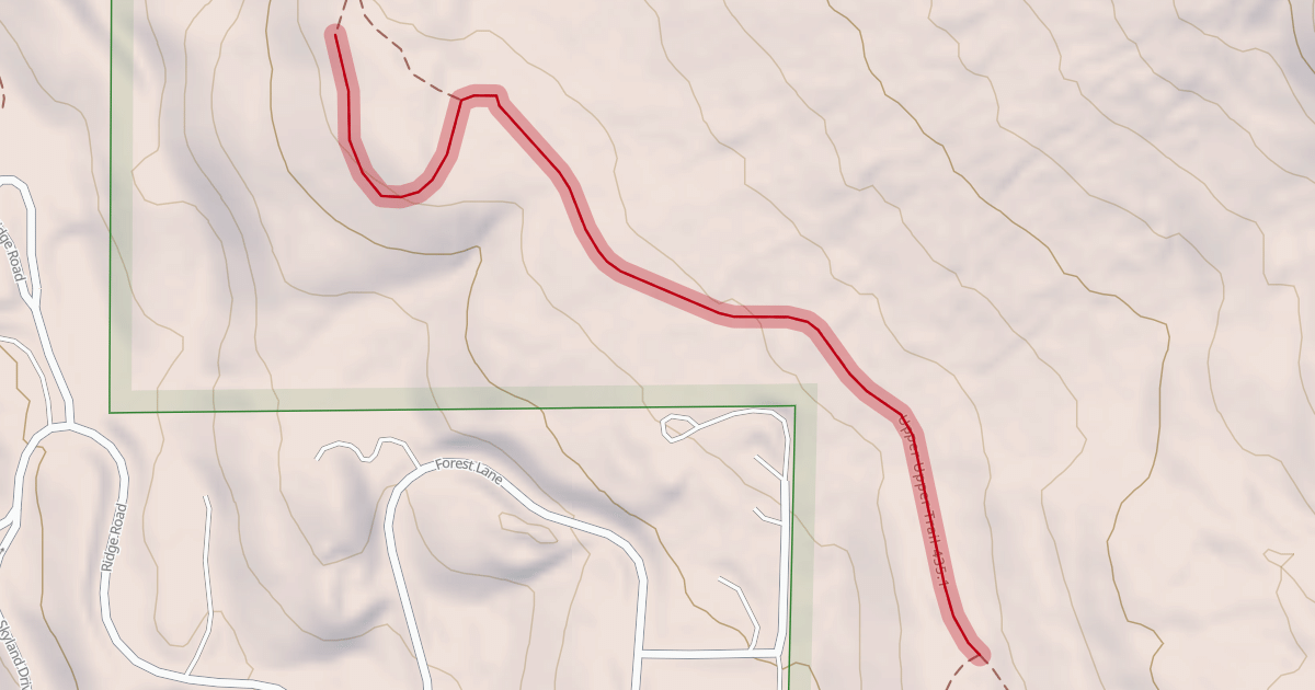 Map preview of Upper Upper Trail 435.1