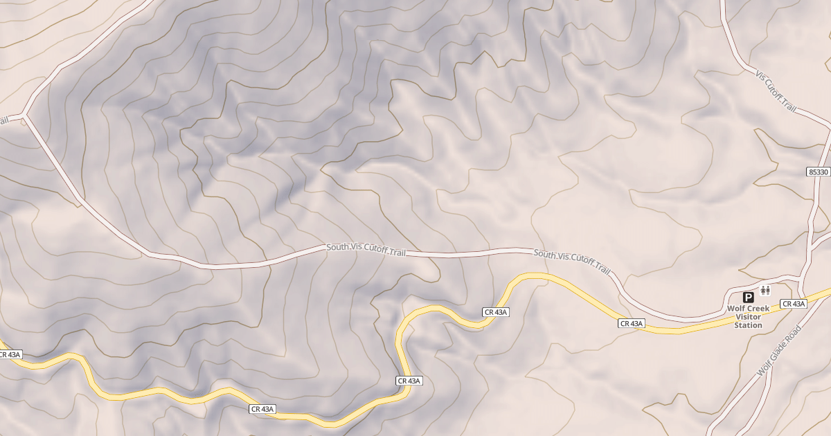 Map preview of SOUTH VIS CUTOFF