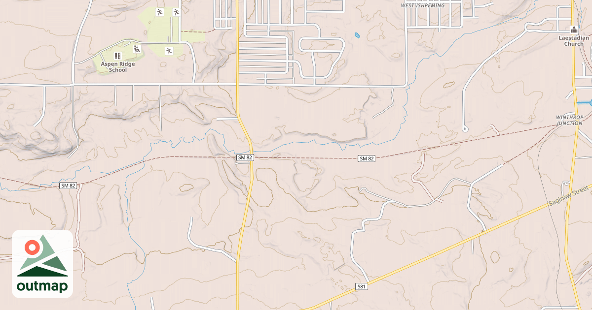 Map of Iron Ore Heritage Trail