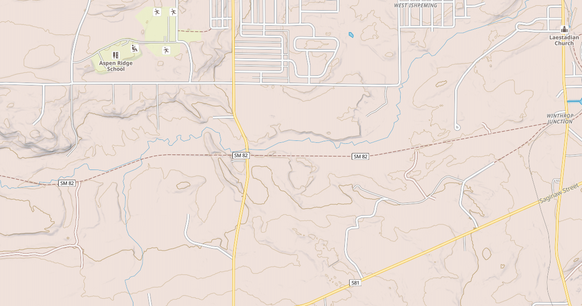 Map preview of Iron Ore Heritage Trail