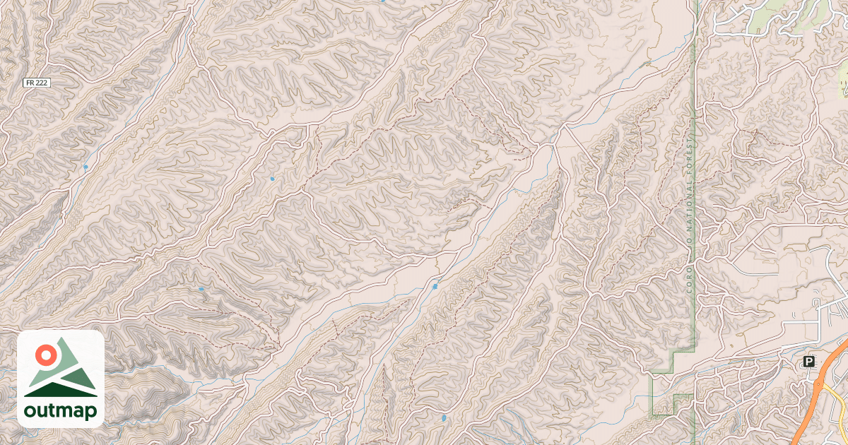 Map of POTRERO