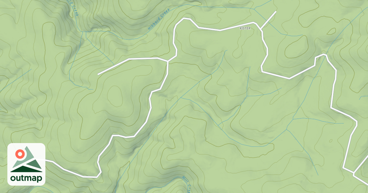 Map of MAGEE RIDGE