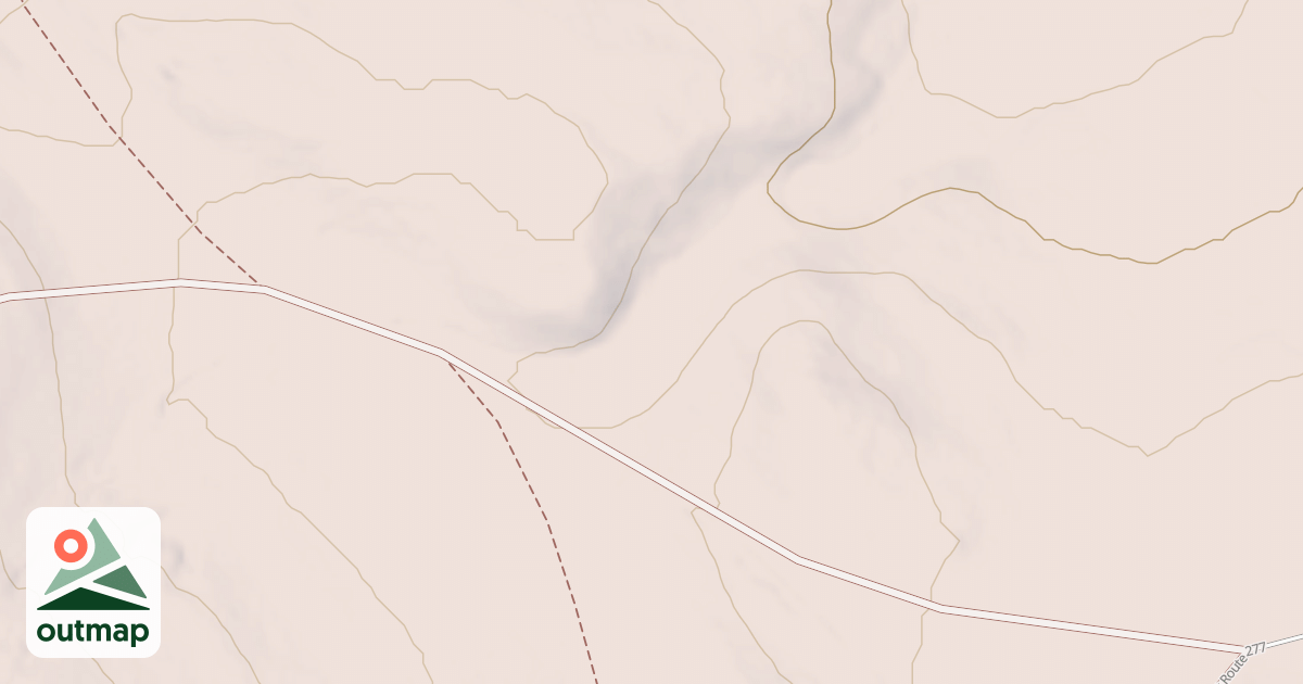 Map of ANTELOPE SALT HOUSE