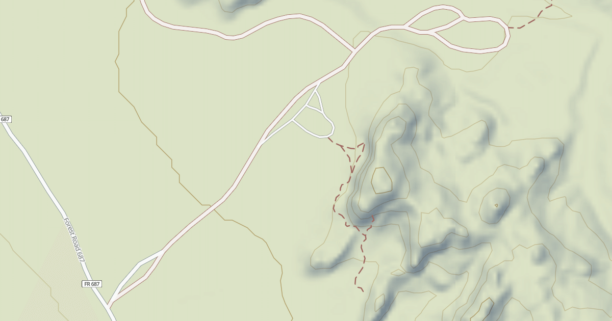 Map preview of FLATHEAD