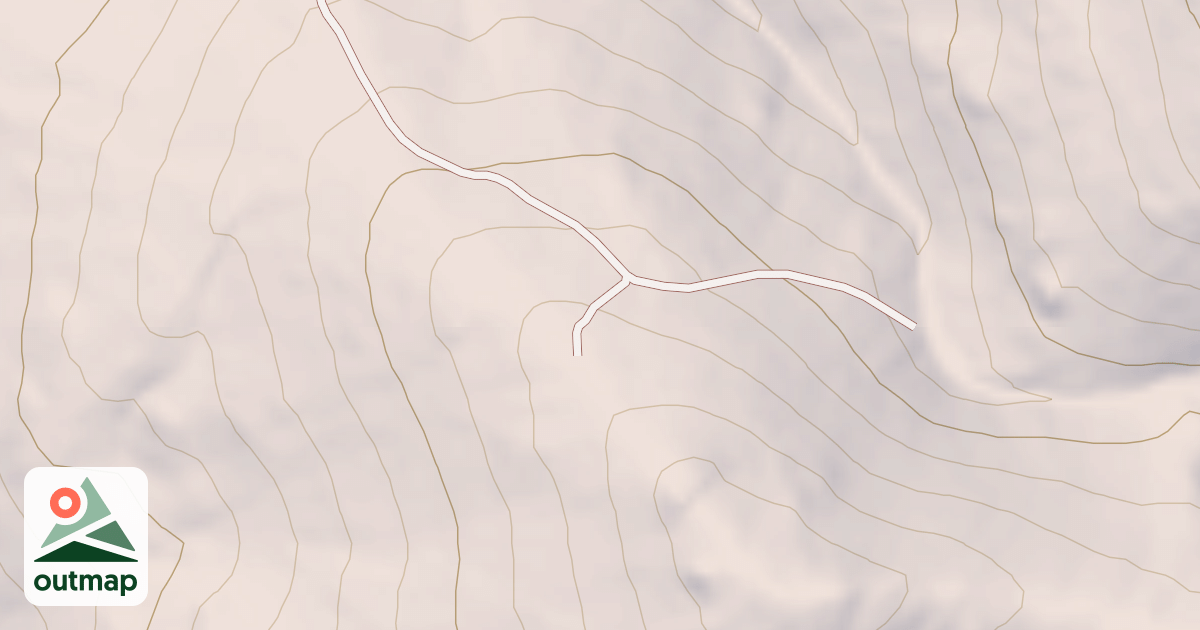 Map of LINDSEY SPUR B