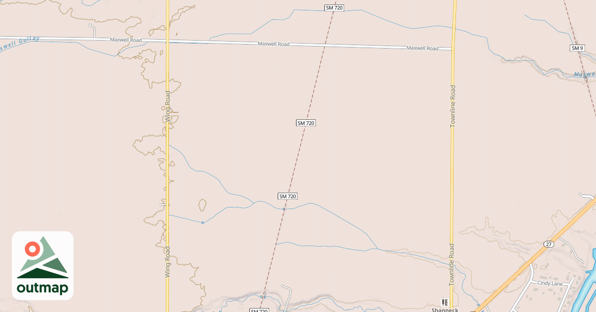 Map of North Central State Trail