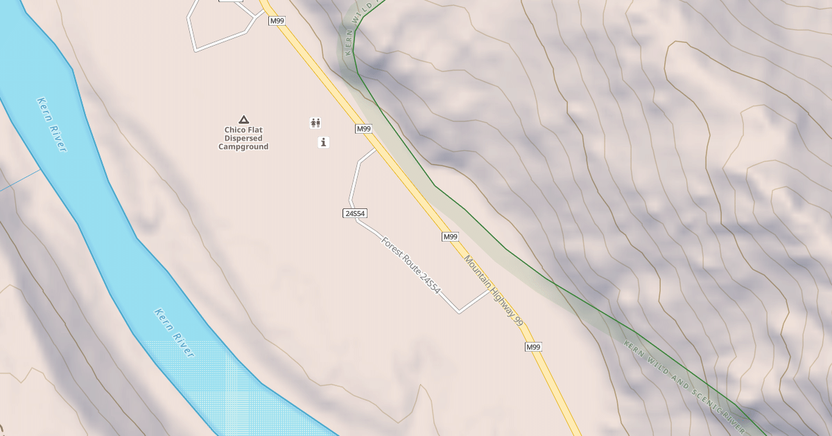 Map preview of CHICO FLAT-B