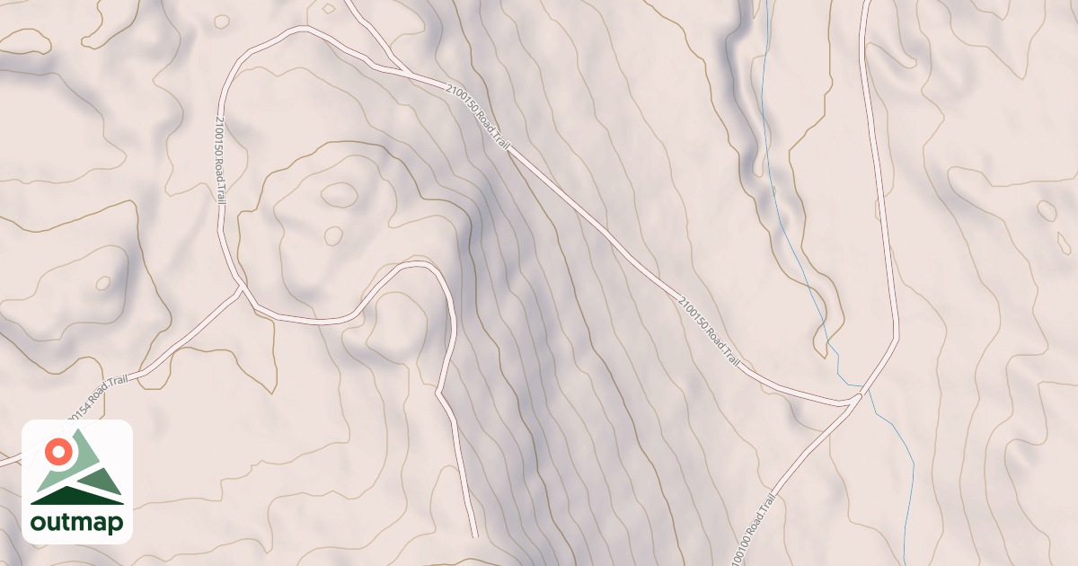 Map of 2100150 Road