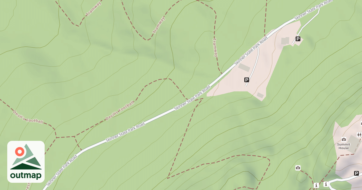 Map of Two Forest Trail