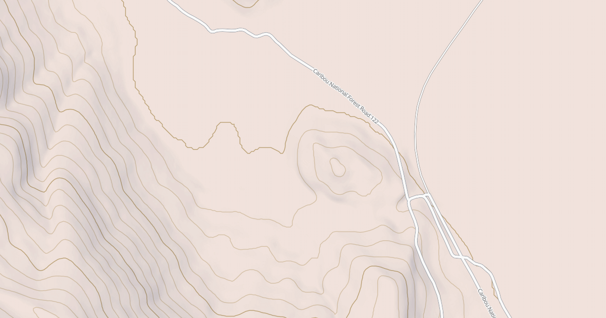 Map preview of DRY VALLEY SPUR
