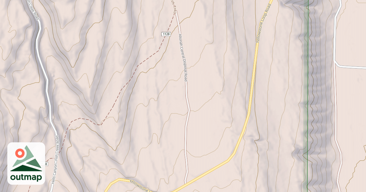 Map of ALTONAH CENTRAL DISPOSAL