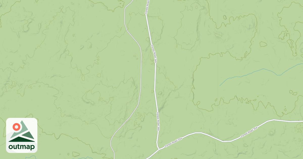 Map of FR 349