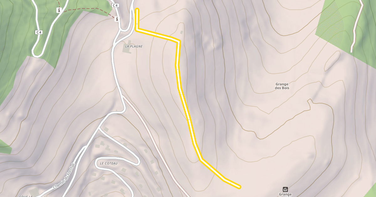 Map preview of La Grange des Bois