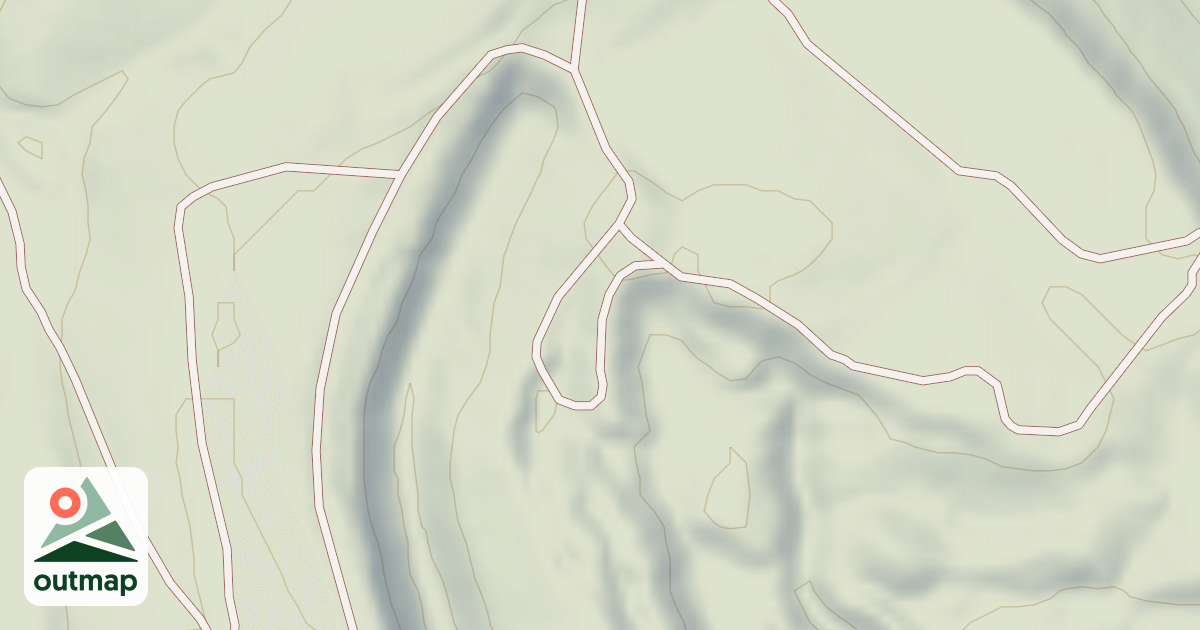Map of Whiskey Springs Trails