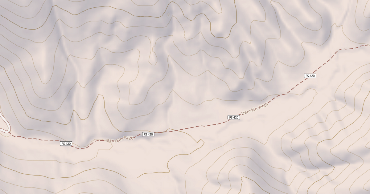 Map preview of Danskin #420