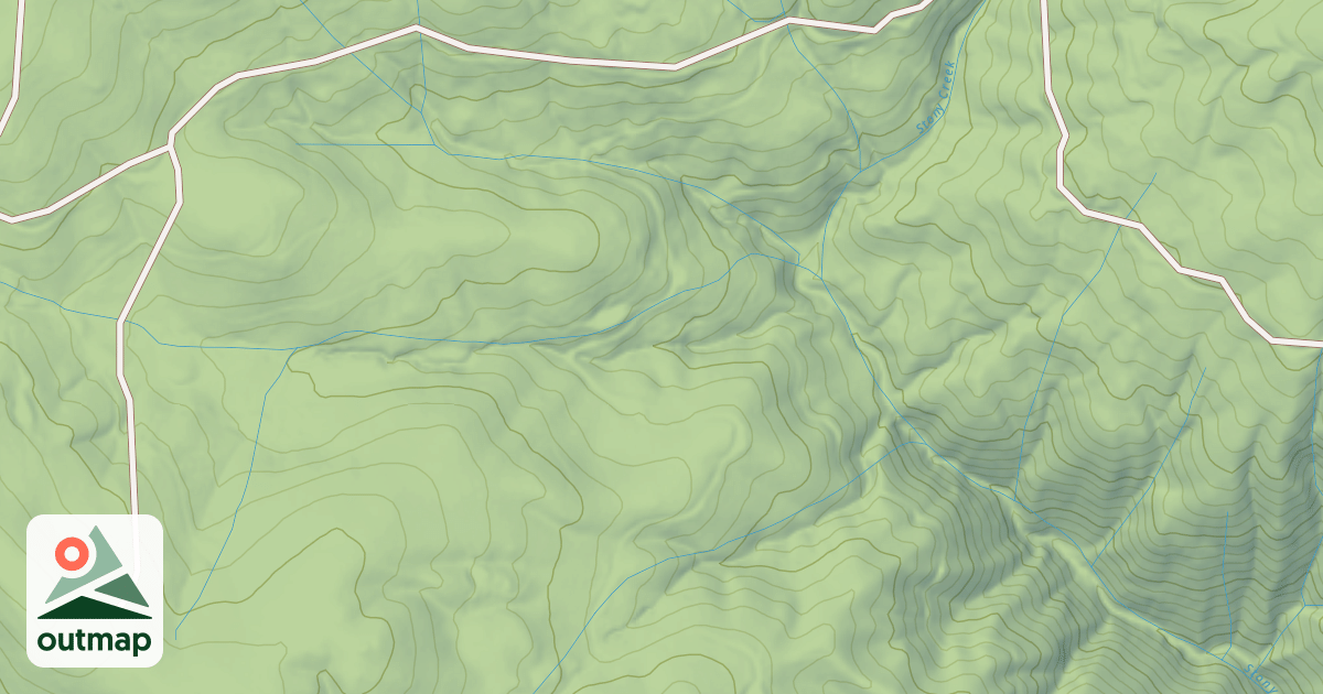 Map of HORNET STONEY CROSSING SPUR A