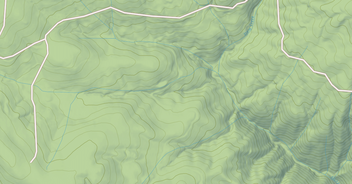 Map preview of HORNET STONEY CROSSING SPUR A