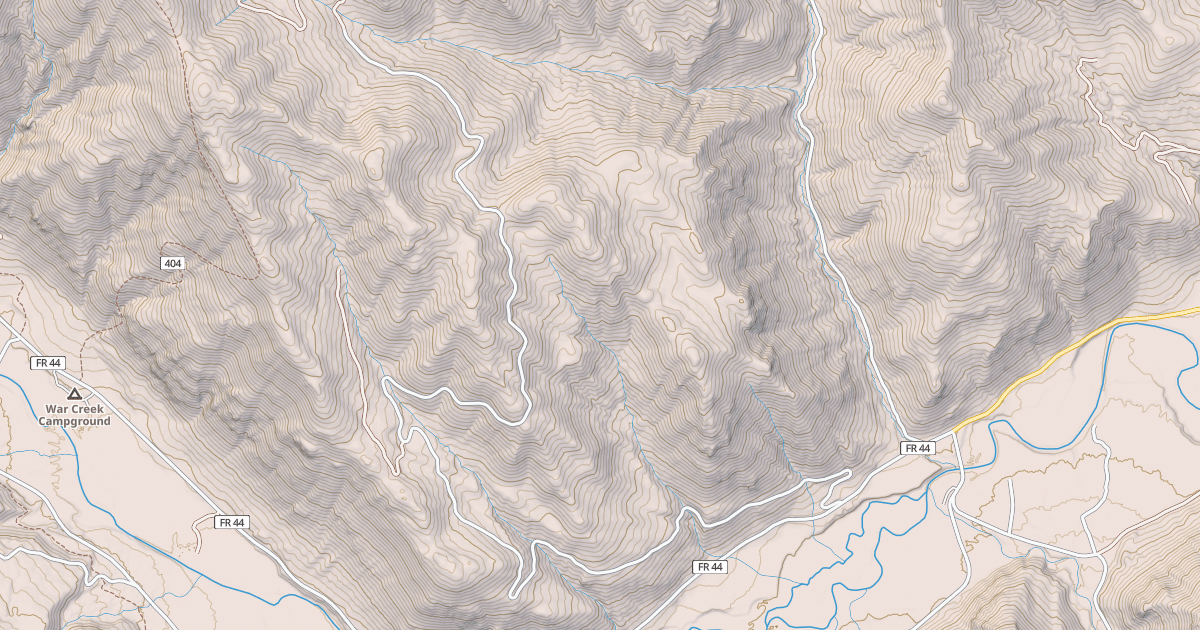 Map preview of LIME CREEK