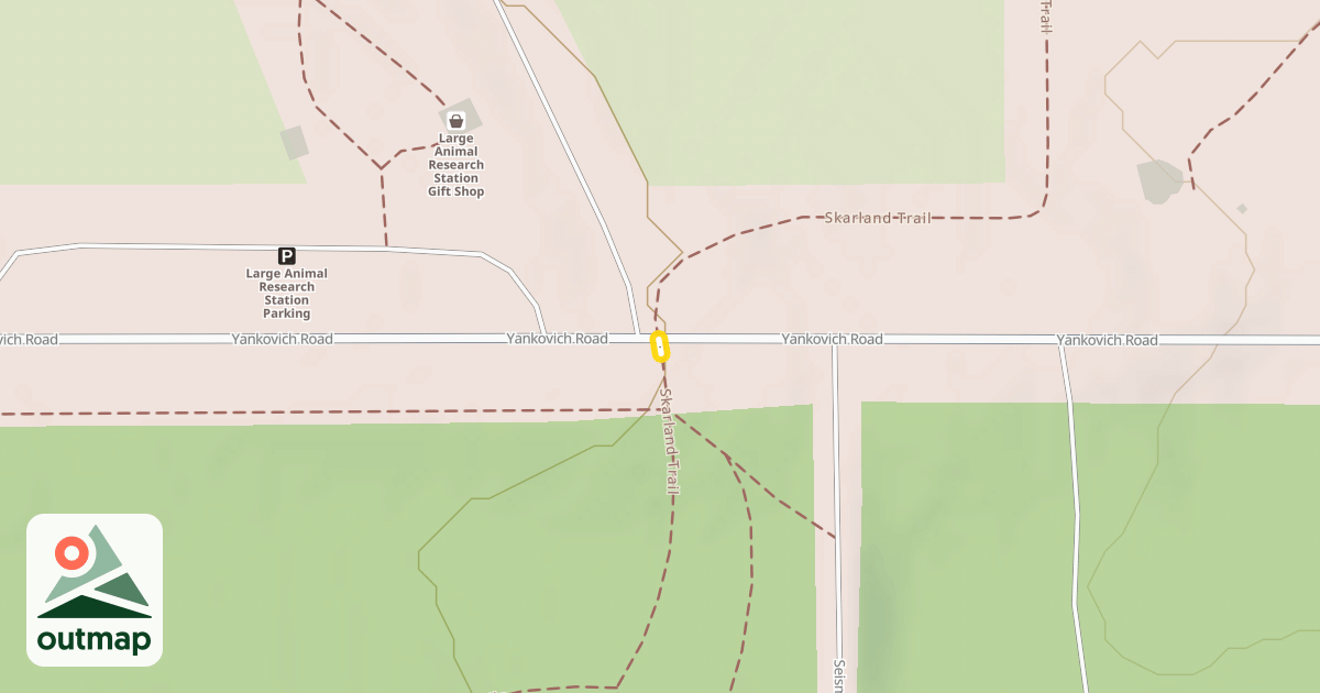 Map of Skarland Trail