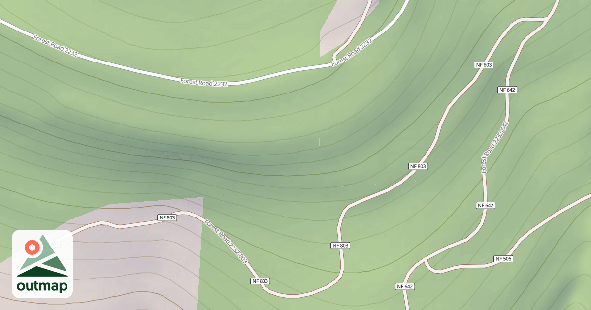 Map of 2232-642-0.3R