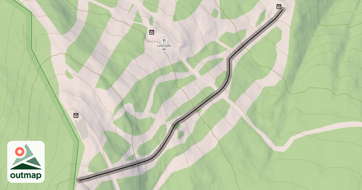 Map of Bode's Run