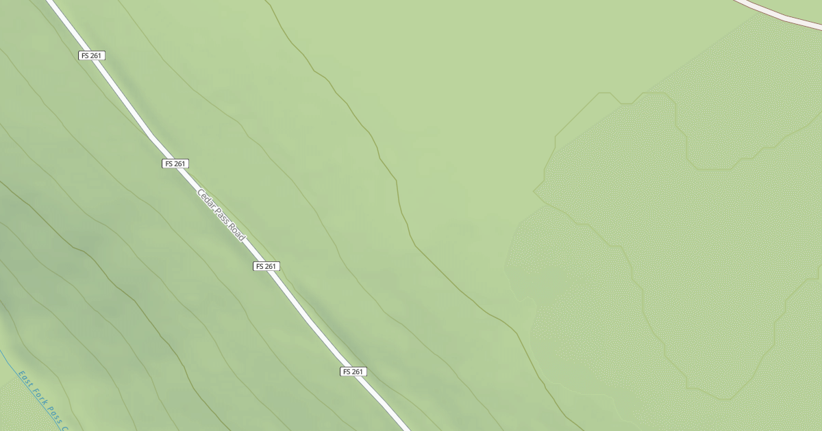 Map preview of CEDAR HIGH CAMP