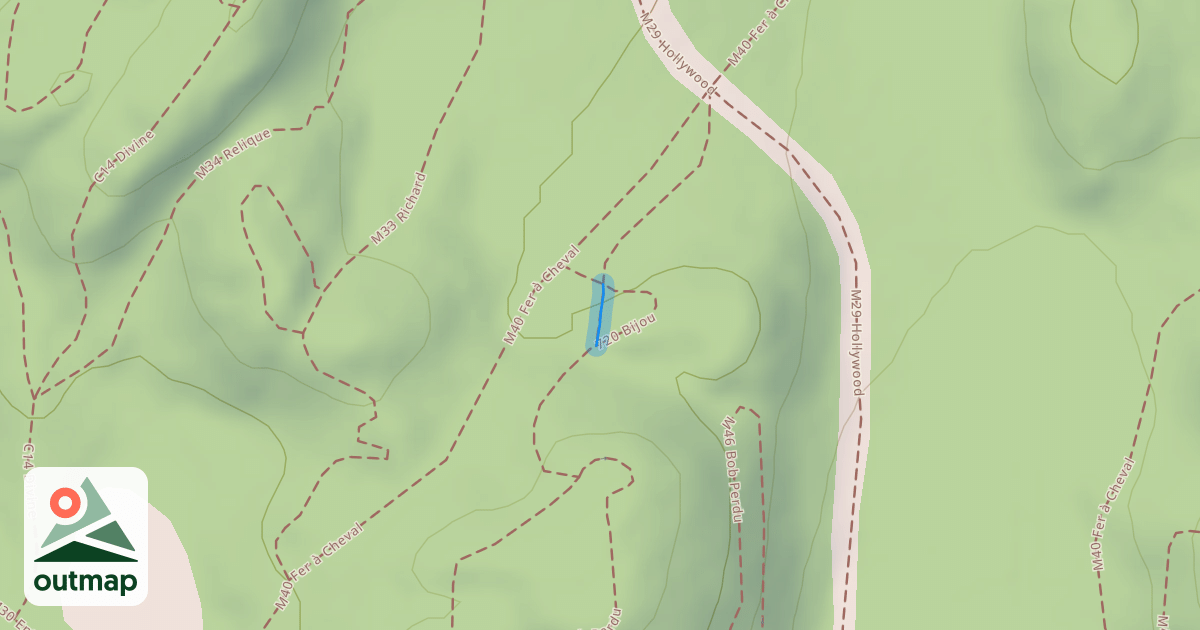 Map of 720 Bijou