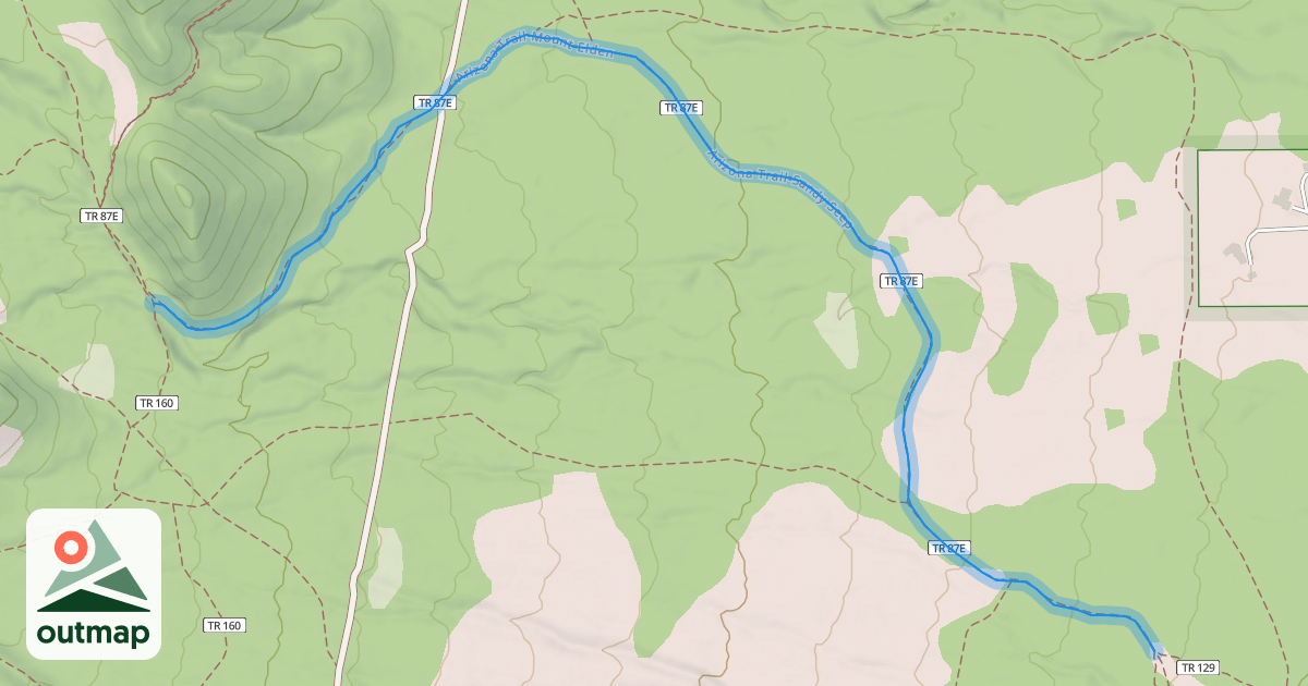 Map of Arizona Trail-Sandy Seep